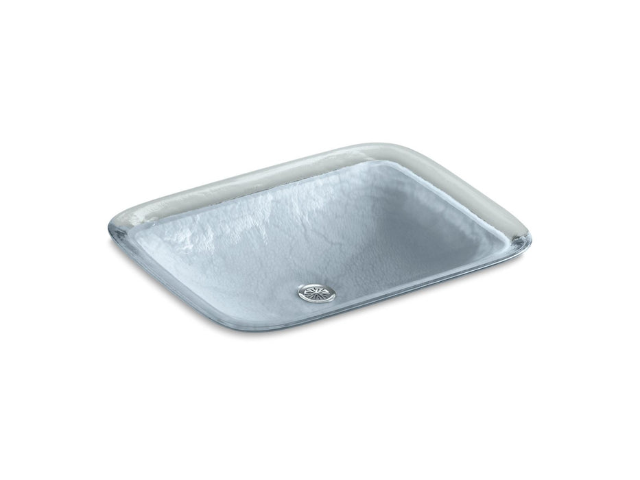 KOHLER K-2773-G1 Inia 20-3/4" rectangular drop-in bathroom sink, no overflow