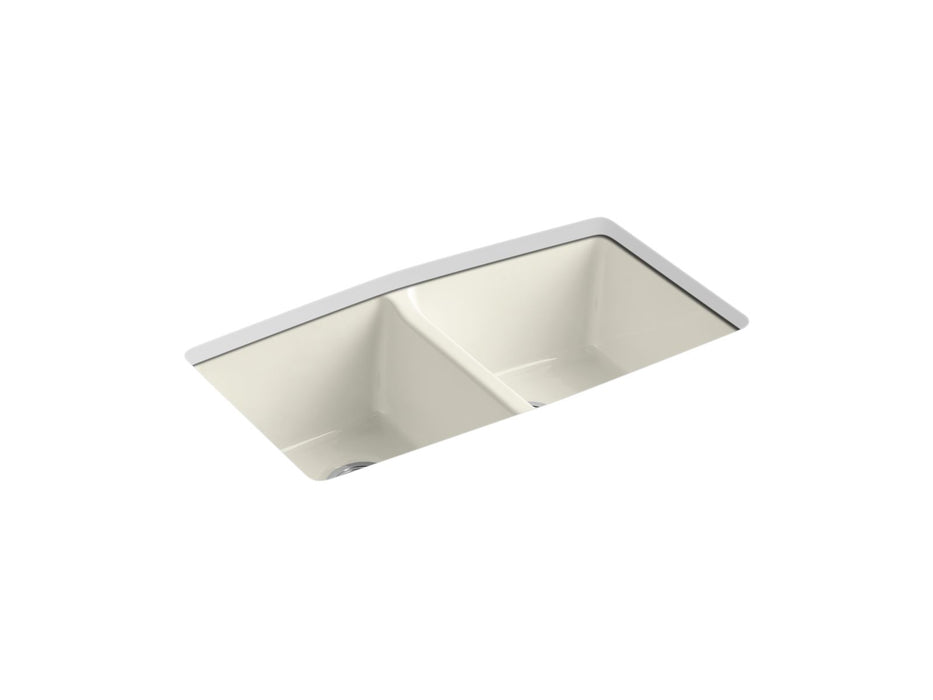 KOHLER K-5846-5U Brookfield 33" undermount double-bowl kitchen sink