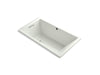 KOHLER K-1136-W1 Underscore 66" x 36" drop-in bath with Bask heated surface
