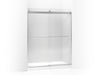 KOHLER K-706015-L Levity 74" H sliding shower door with 1/4"-thick glass