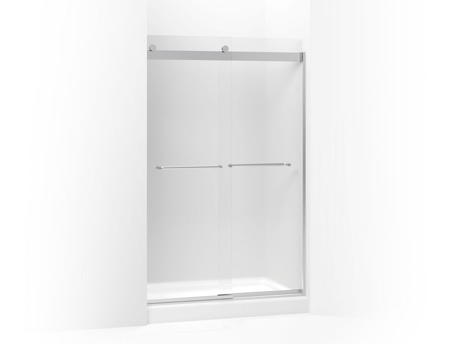 KOHLER K-706014-D3 Levity Sliding shower door, 74" H x 44-5/8 - 47-5/8" W, with 1/4" thick Frosted glass
