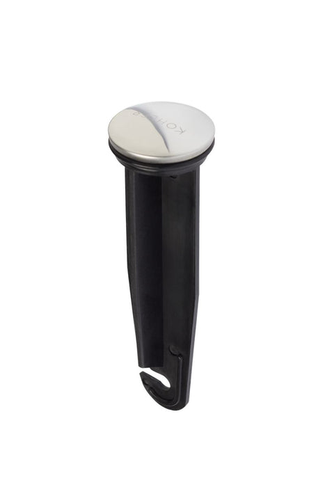 KOHLER POP-UP DRAIN STOPPER - BLACK PLASTIC