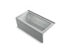 KOHLER K-1947-LA Archer 60" x 30" alcove whirlpool bath, left drain