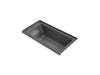 KOHLER K-1946-RW Archer 60" x 30" alcove bath with Bask heated surface, right drain