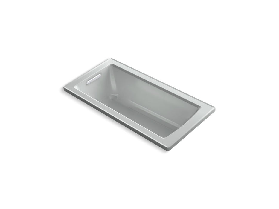 KOHLER K-1946-W1 Archer 60" x 30" drop-in bath with Bask heated surface