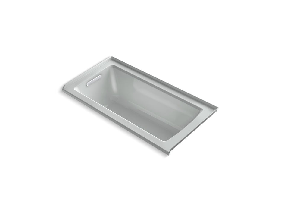 KOHLER K-1946-L Archer 60" x 30" alcove bath, left drain