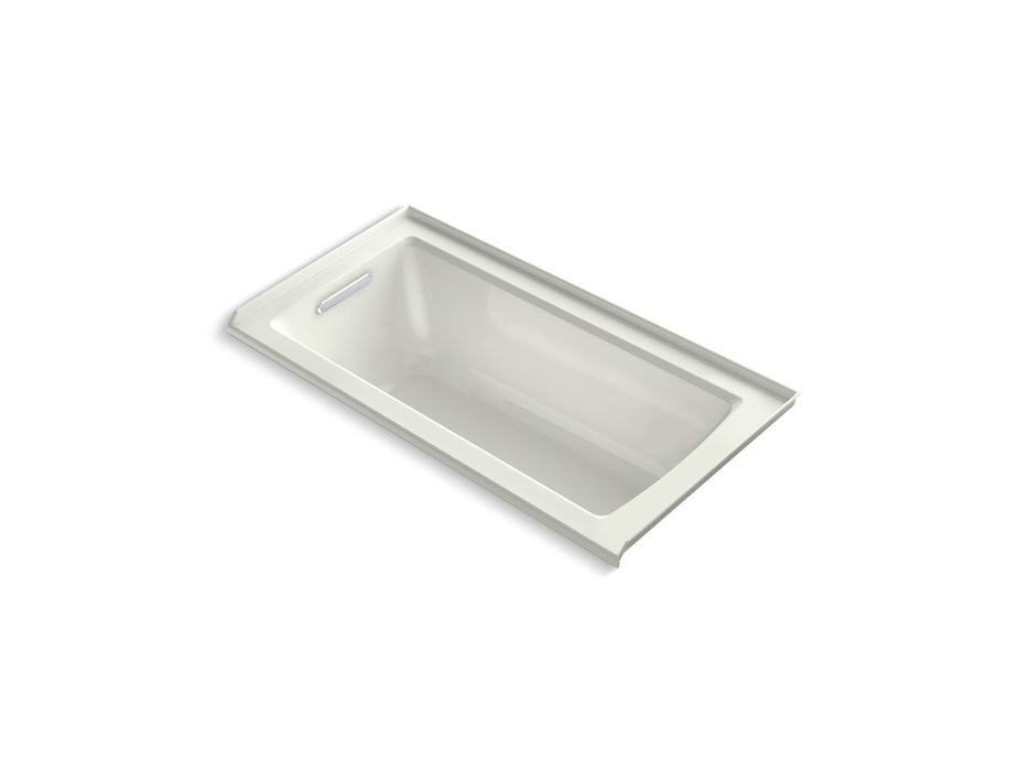 KOHLER K-1946-L Archer 60" x 30" alcove bath, left drain