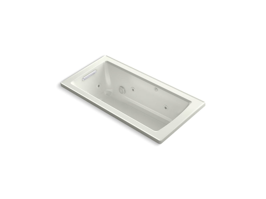 KOHLER Archer 60" x 30" drop-in whirlpool bath