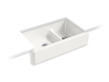 Load image into Gallery viewer, KOHLER K-6427 Whitehaven Smart Divide 35-3/4&amp;quot; undermount double-bowl farmhouse kitchen sink
