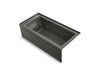 KOHLER Archer 66" x 32" alcove whirlpool, right drain