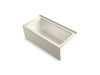 KOHLER Archer 60" x 30" alcove Heated BubbleMassage air bath, right drain