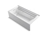 KOHLER Archer 72" x 36" alcove Heated BubbleMassage air bath and whirlpool, left drain