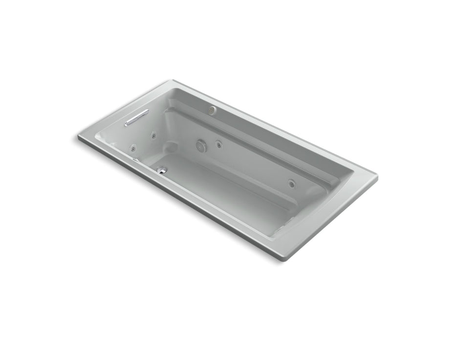 KOHLER Archer 72" x 36" drop-in Heated BubbleMassage air bath and whirlpool