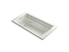 KOHLER Archer 72" x 36" drop-in Heated BubbleMassage air bath and whirlpool