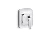 Kallista P24722-LV Per Se Thermostatic Trim, Lever Handle