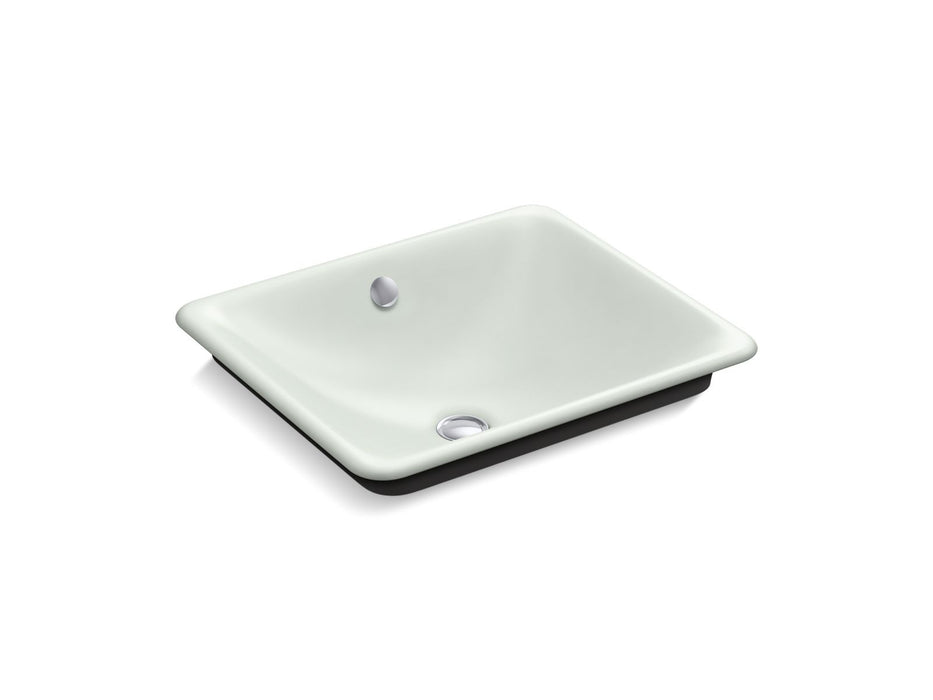 KOHLER K-5400-P5 Iron Plains 18-1/2" rectangular vessel bathroom sink