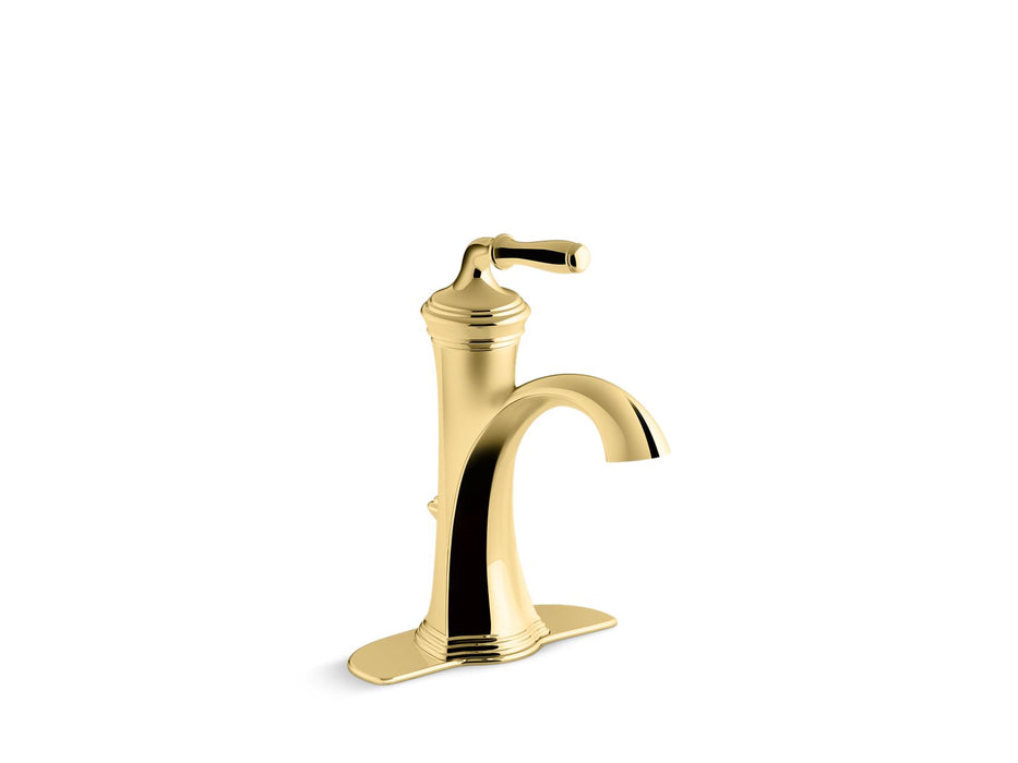 KOHLER K-193-4 Devonshire Single-handle bathroom sink faucet, 1.2 gpm