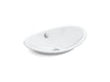 KOHLER Iron Plains 20-3/4" oval vessel bathroom sink