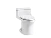 KOHLER K-5172 San Souci One-piece compact elongated toilet with concealed trapway, 1.28 gpf