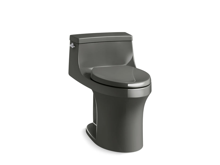 KOHLER K-5172 San Souci One-piece compact elongated toilet with concealed trapway, 1.28 gpf