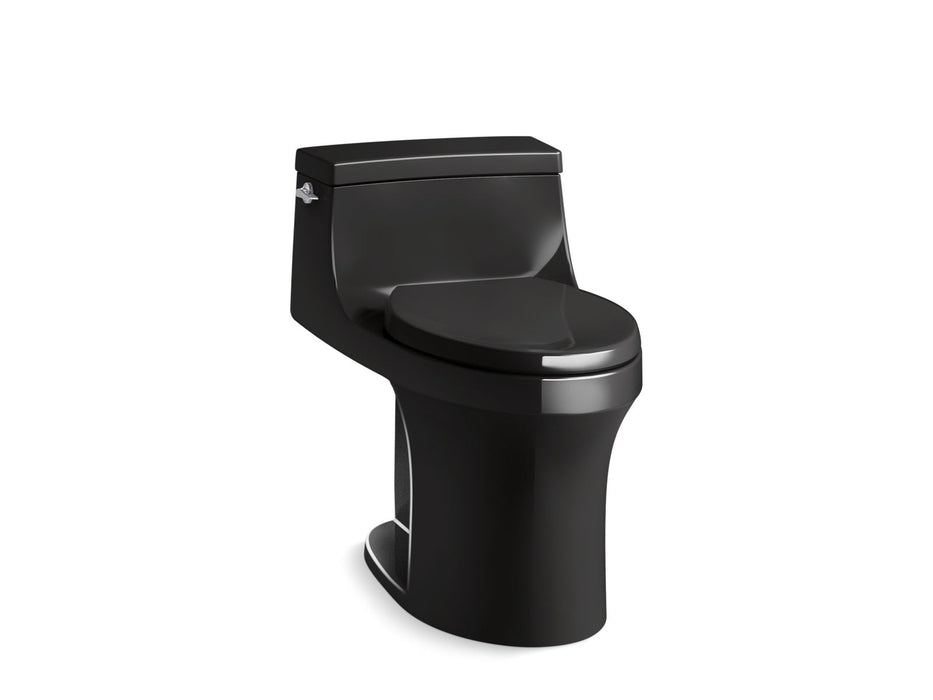 KOHLER K-5172 San Souci One-piece compact elongated toilet with concealed trapway, 1.28 gpf