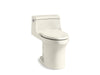 KOHLER K-5172 San Souci One-piece compact elongated toilet with concealed trapway, 1.28 gpf