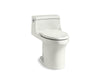KOHLER K-5172 San Souci One-piece compact elongated toilet with concealed trapway, 1.28 gpf