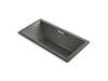 KOHLER Underscore 72" x 36" drop-in Heated BubbleMassage air bath with Bask heated surface