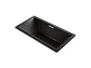 KOHLER Underscore 72" x 36" drop-in Heated BubbleMassage air bath with Bask heated surface