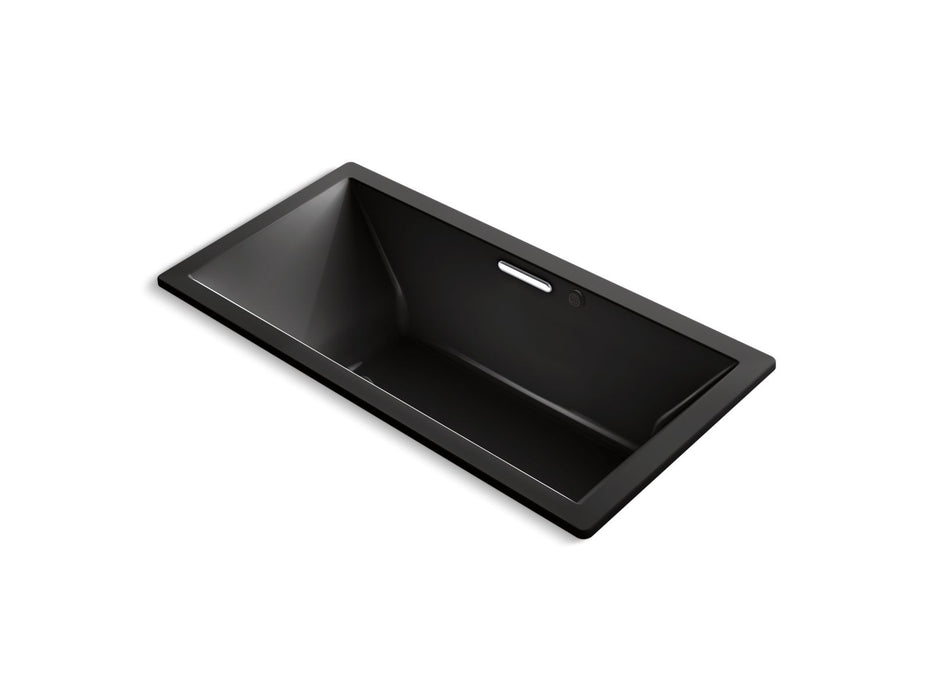 KOHLER Underscore 72" x 36" drop-in Heated BubbleMassage air bath with Bask heated surface