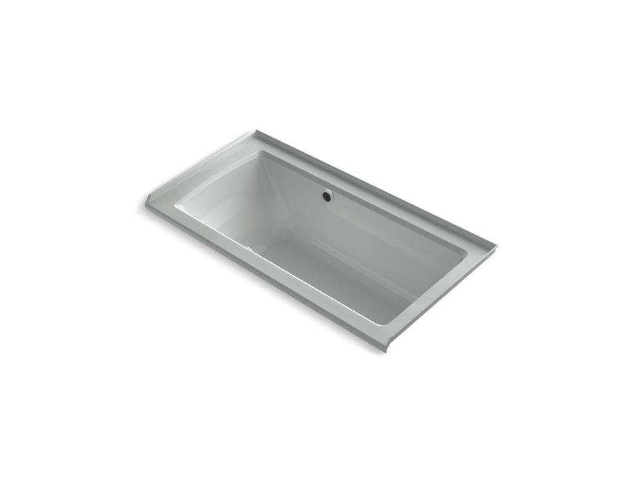 KOHLER K-1947-GHRW Archer 60" x 30" alcove Heated BubbleMassage air bath with Bask heated surface, right drain