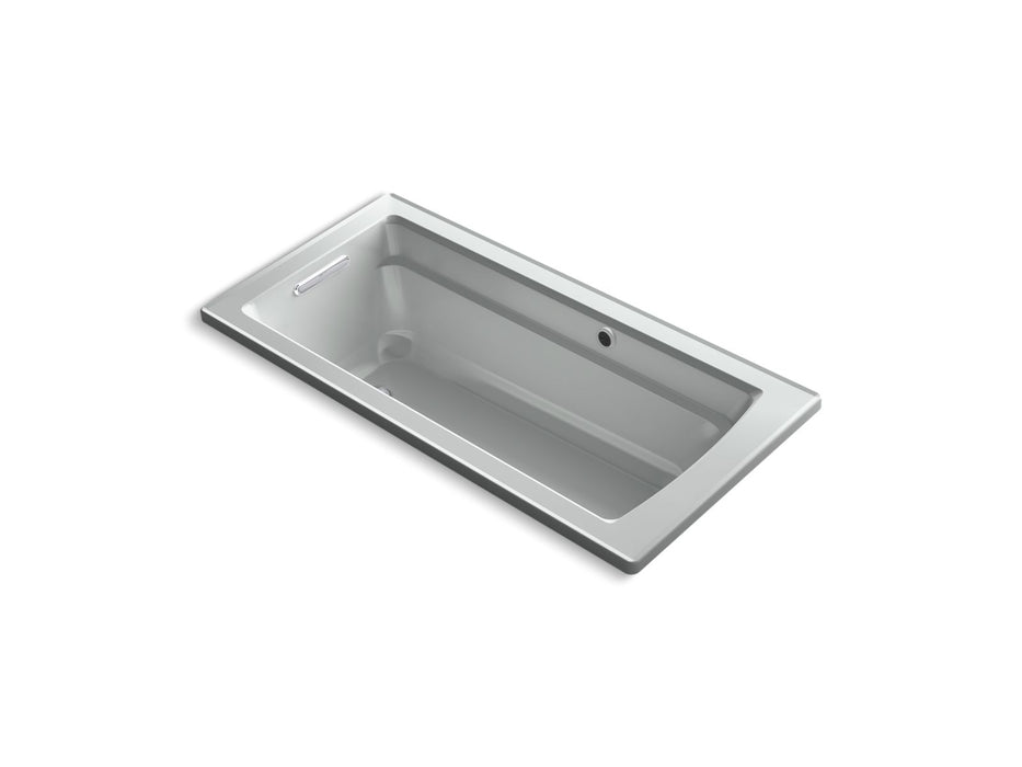 KOHLER K-1948-W1 Archer 66" x 32" drop-in bath with Bask heated surface