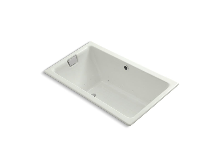 KOHLER Tea-for-Two 66" x 36" drop-in Heated BubbleMassage air bath