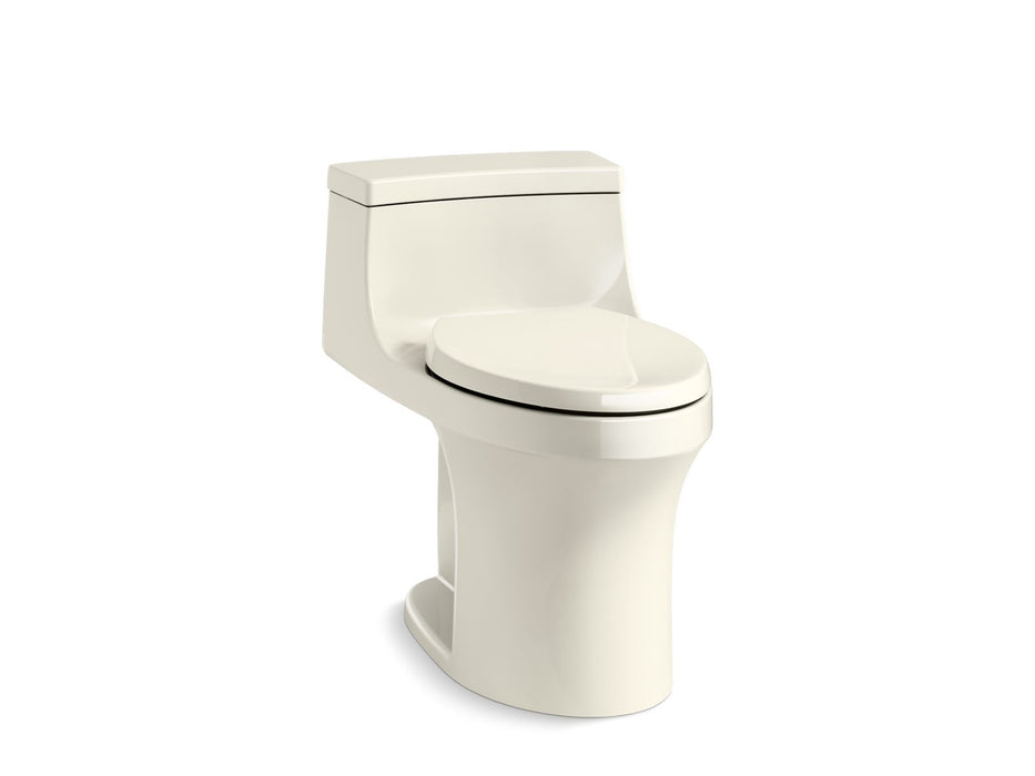 KOHLER K-5172-RA San Souci One-piece compact elongated toilet with concealed trapway, 1.28 gpf