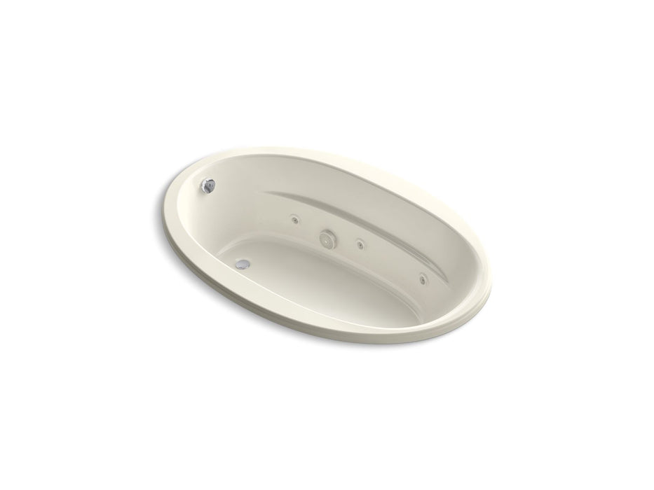 KOHLER Sunward 66" x 42" drop-in whirlpool bath