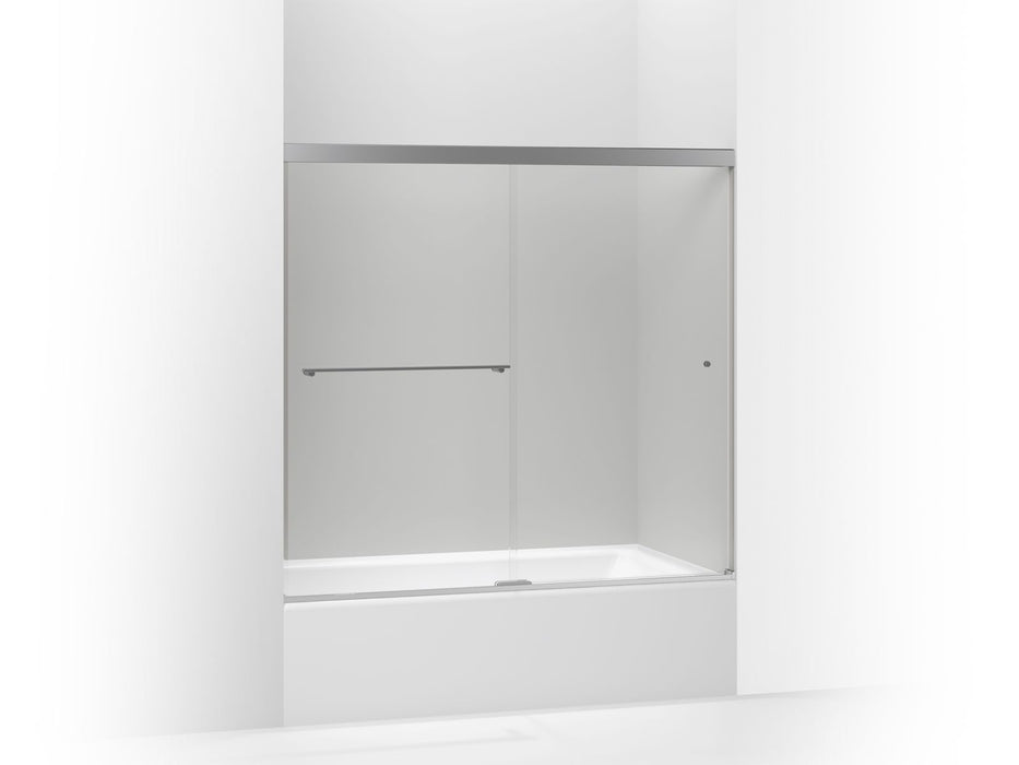 KOHLER K-707002-L Revel 62" H sliding bath door with 5/16"-thick glass