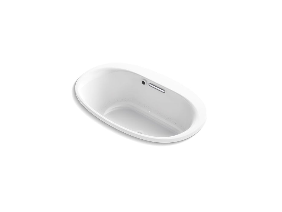 KOHLER K-5714-GH Underscore 59-3/4" x 35-3/4" drop-in Heated BubbleMassage air bath