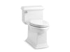 KOHLER K-6424 Memoirs Classic One-piece compact elongated toilet with skirted trapway, 1.28 gpf
