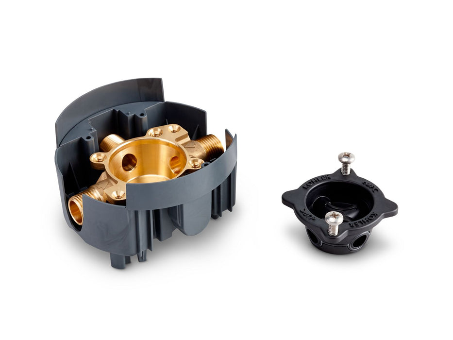 KOHLER K-P8300-K Rite-Temp Valve body rough-in with universal inlets, project pack