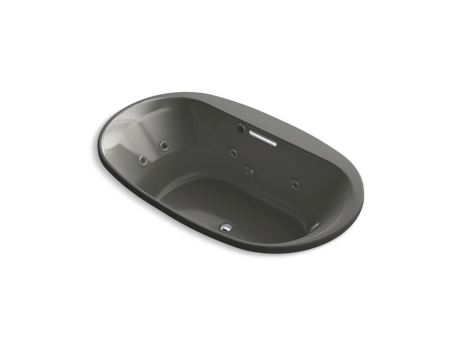 KOHLER Underscore 72" x 42" drop-in heated whirlpool bath