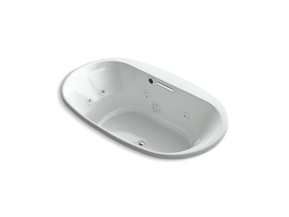 KOHLER Underscore 72" x 42" drop-in heated whirlpool bath