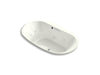 KOHLER Underscore 72" x 42" drop-in heated whirlpool bath