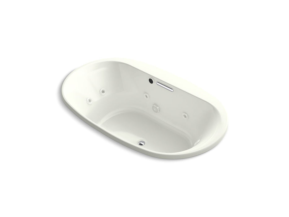KOHLER Underscore 72" x 42" drop-in heated whirlpool bath