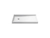 KOHLER K-8639 Rely 48" x 32" alcove shower base, left drain