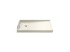 KOHLER K-8639 Rely 48" x 32" alcove shower base, left drain