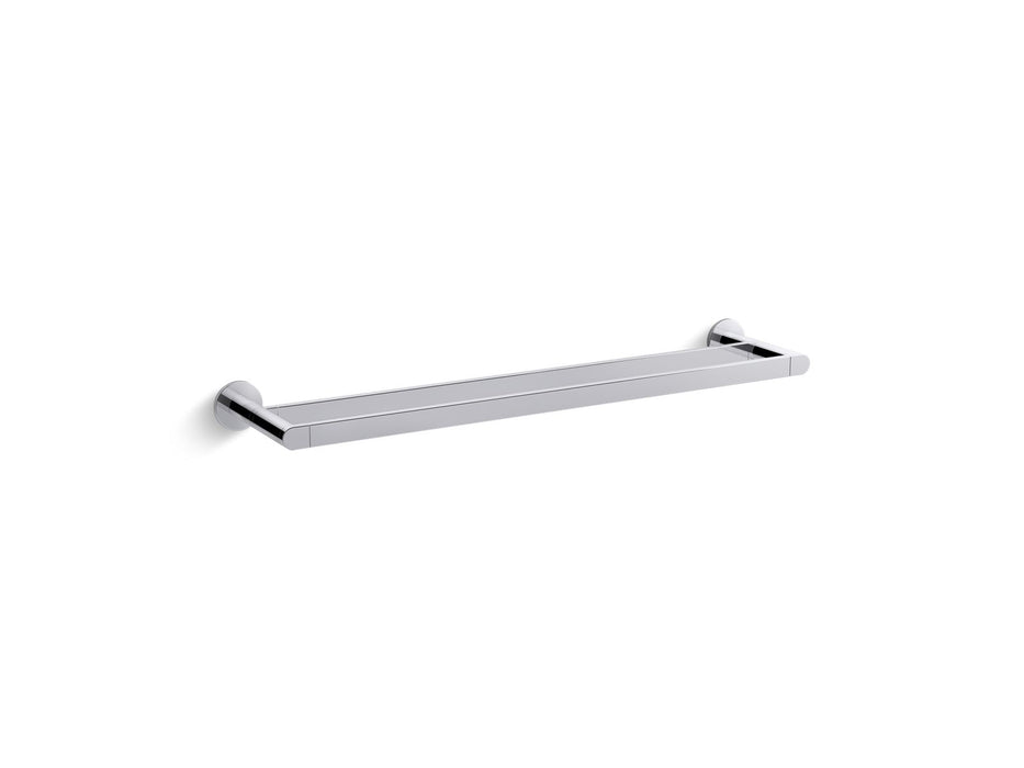 KOHLER Composed 24" double towel bar