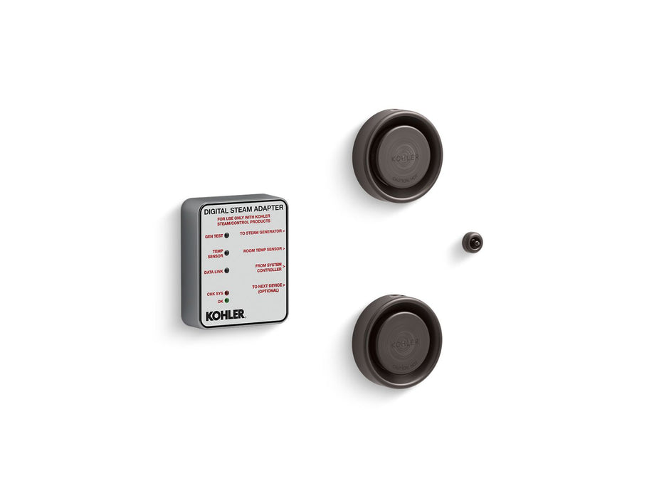 KOHLER Invigoration Series Tandem digital steam adapter kit