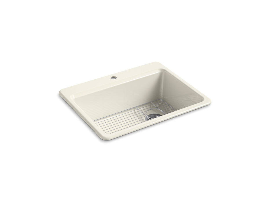 KOHLER Riverby 27" top-mount single-bowl kitchen sink