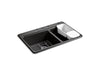 KOHLER Riverby 33" top-mount double-bowl workstation kitchen sink