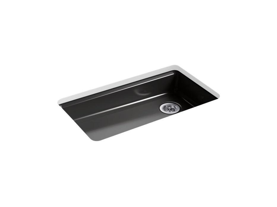 KOHLER K-8689-5U Riverby 33" undermount single-bowl kitchen sink